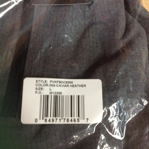 PGA Tour Men's Large Gray Pullover 1/4 Zipper WR Sweatshirt - New with Tags - Picture 5 of 7